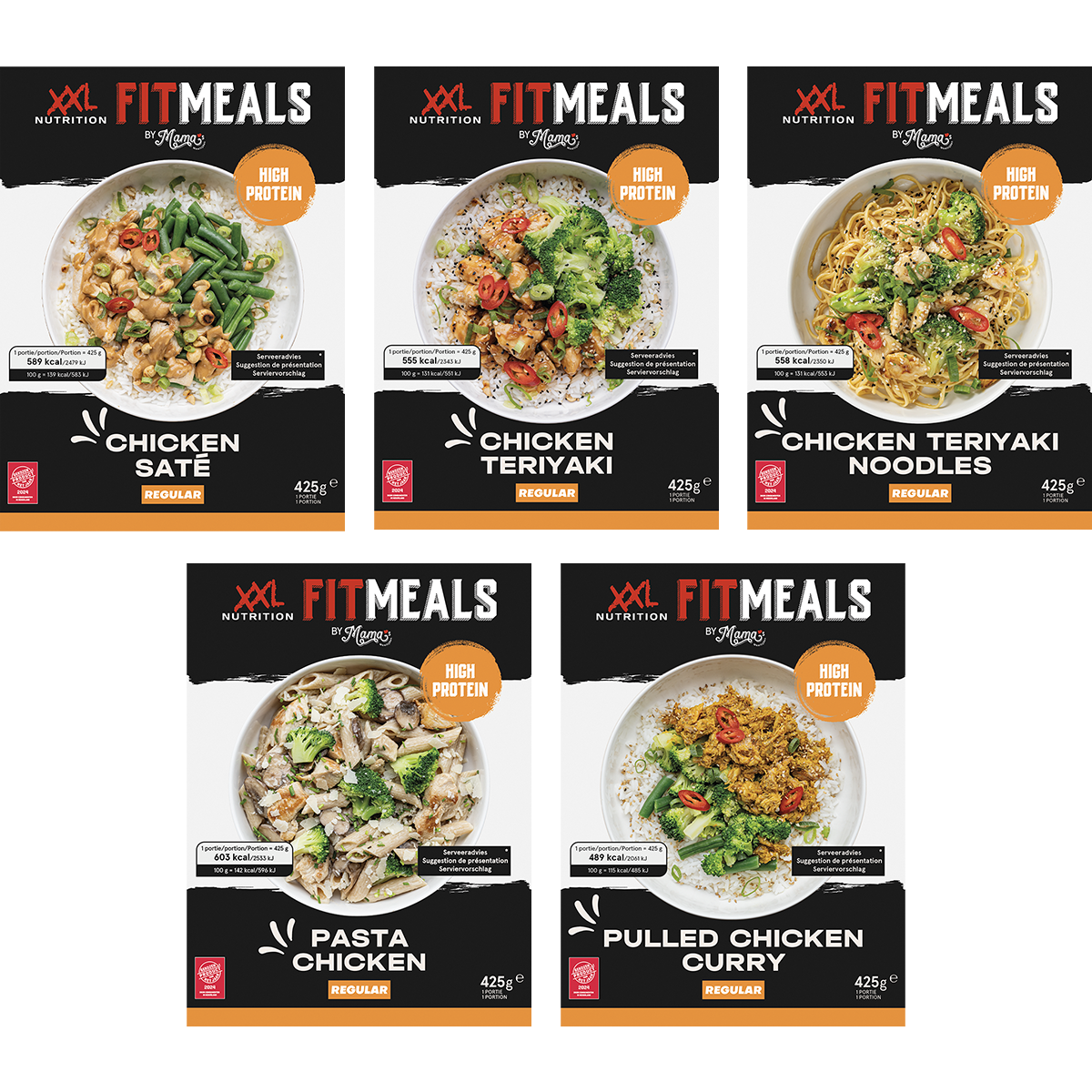 Fitmeals halal pakket – 10 maaltijden