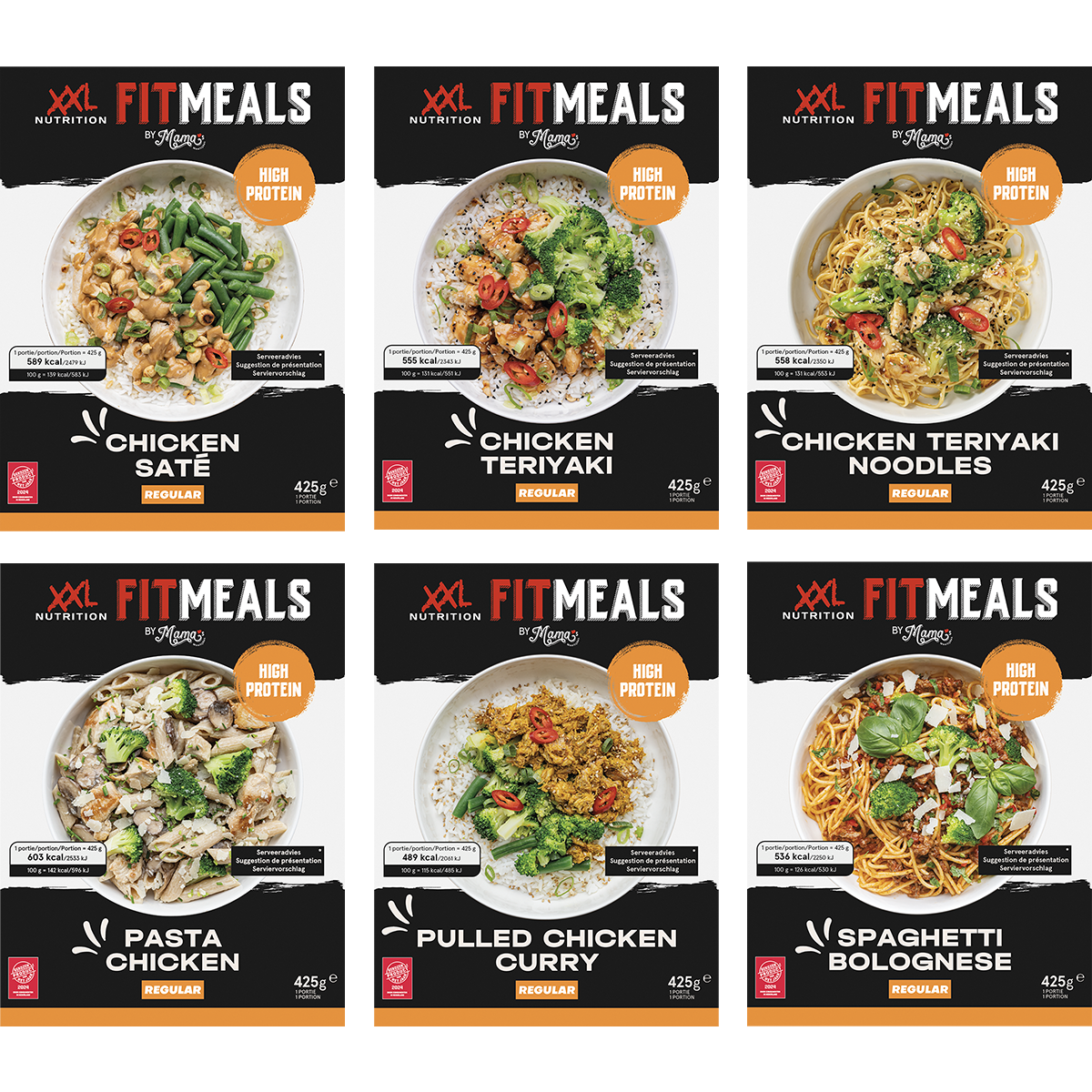 Fitmeals pakket – 12 maaltijden